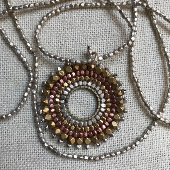 Vi Bella Jewelry - Vi Bella Silver, Brass and Copper Necklace